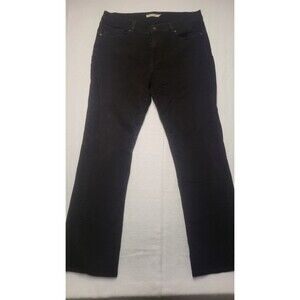 Levis Jeans Womens 14 Black Classic Bootcut Stretch Mid Rise Pants